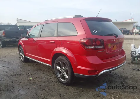 2015 Dodge Journey Crossroad z USA, uszkodzony, nr VIN 3C4PDCGG3FT565765